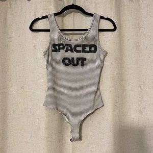 Charlotte Russe Size Small Bodysuit Stripes